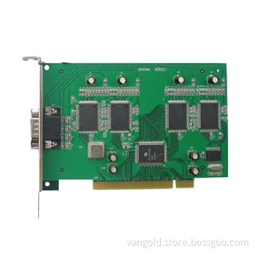 Real-time DVR Card with 4 Channel Camera Input